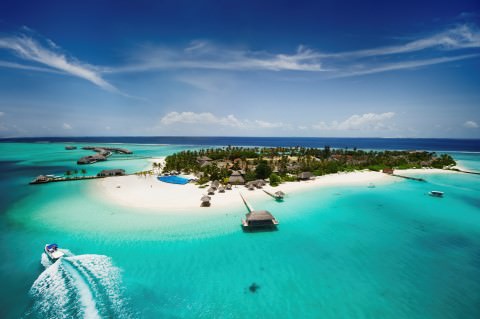 Insel im Indischen Ozean