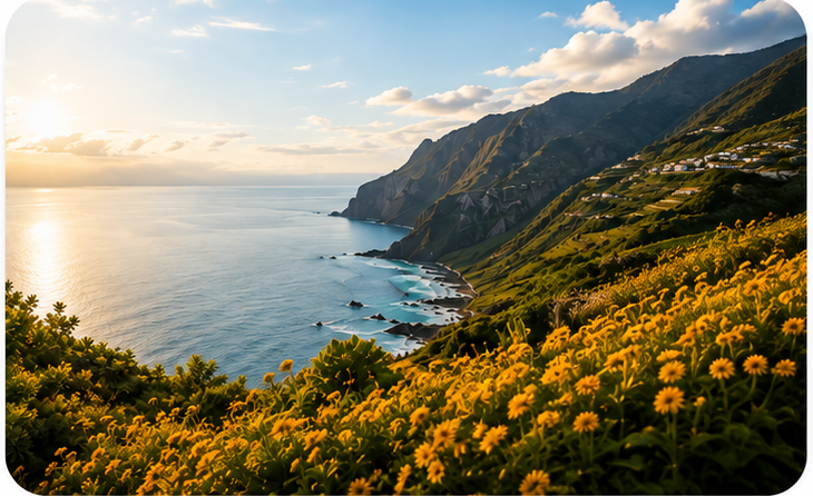 Küste von Madeira