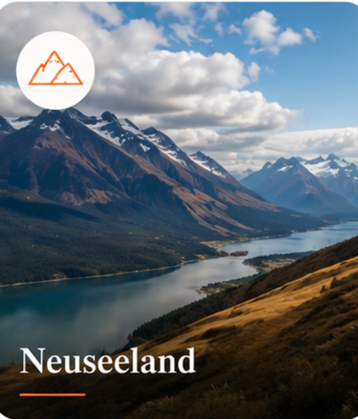 Neuseeland: 3.400 Kilometer ohne Plan B
