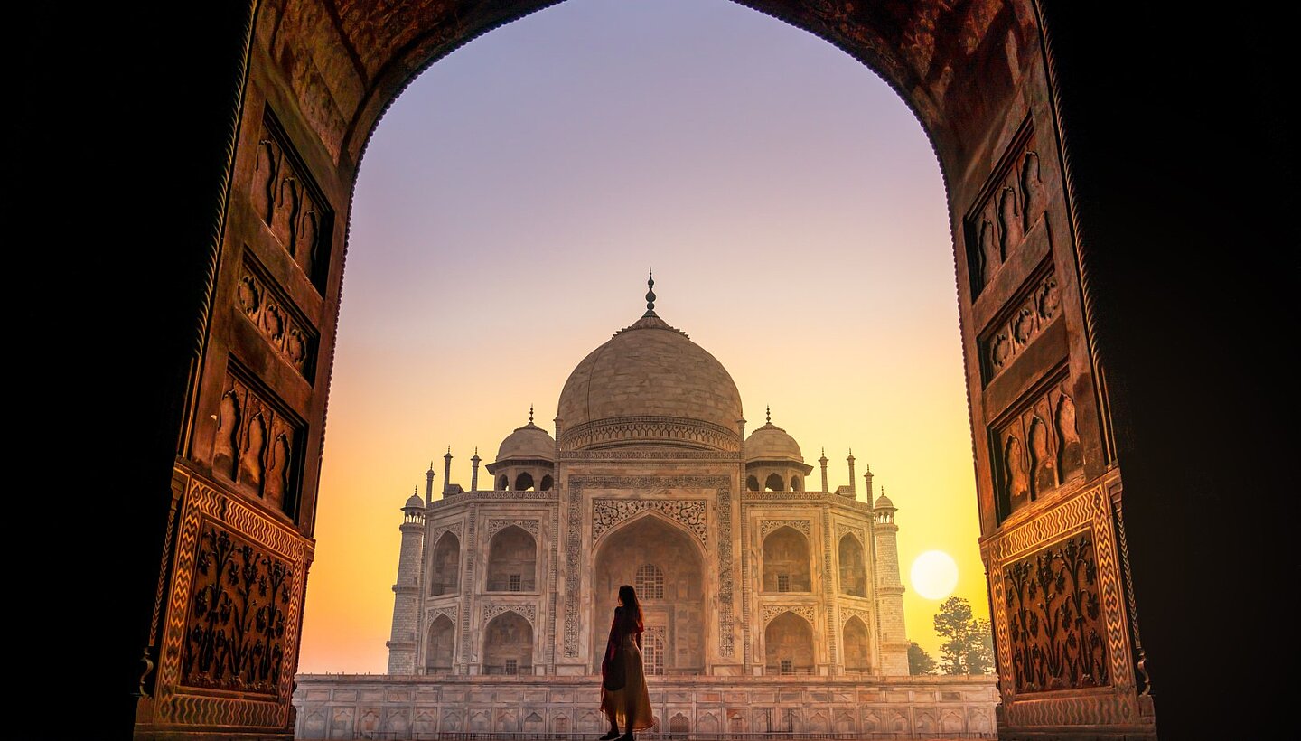 Das Taj Mahal – Eins der 7 neuen Weltwunder